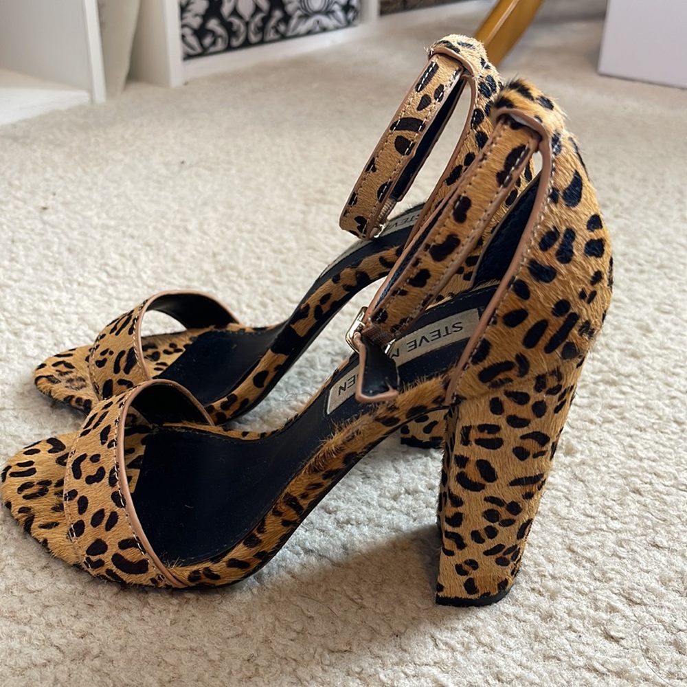 Steve Madden 'Carrson' Sandal Leopard